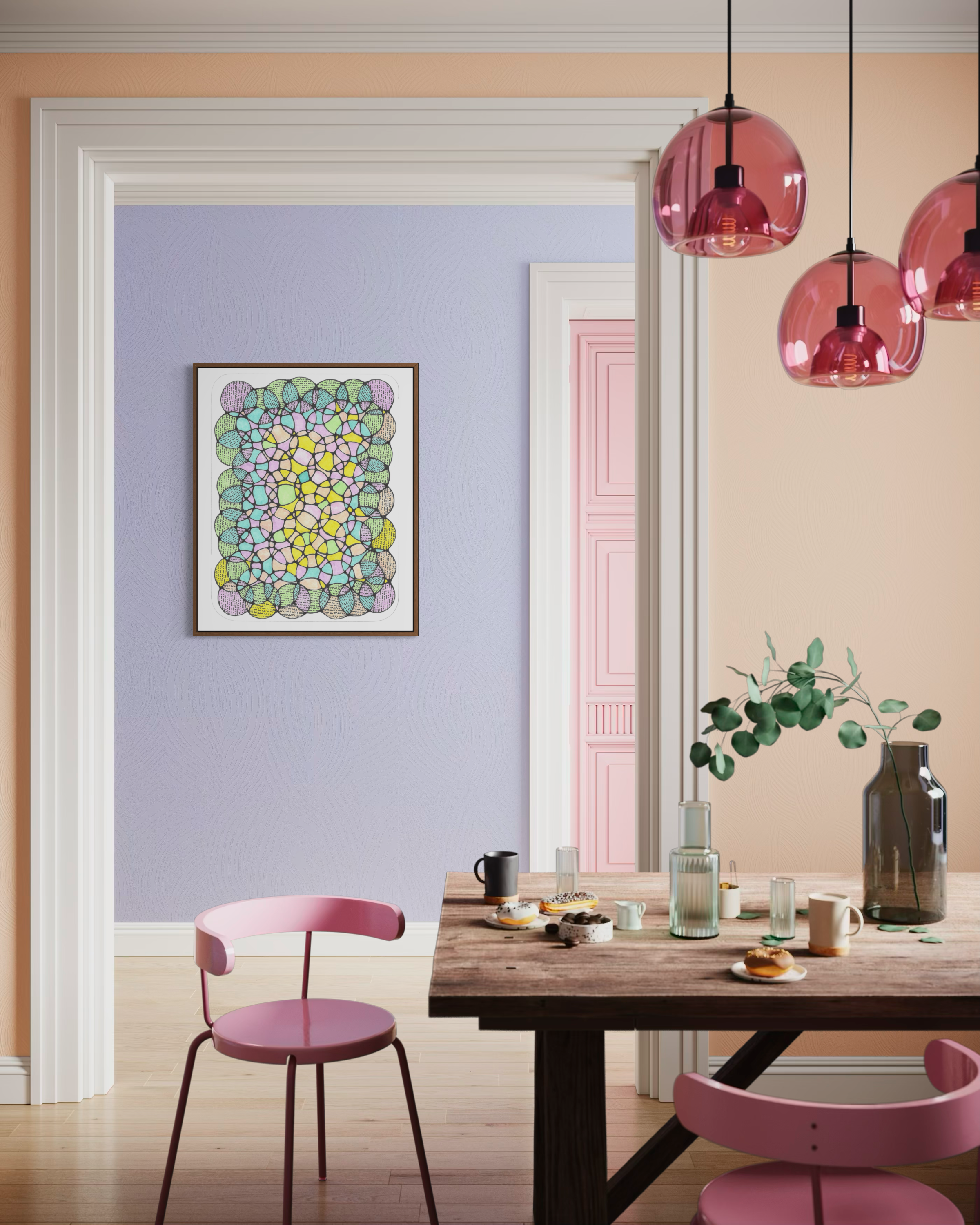Juventas displayed in an interior setting