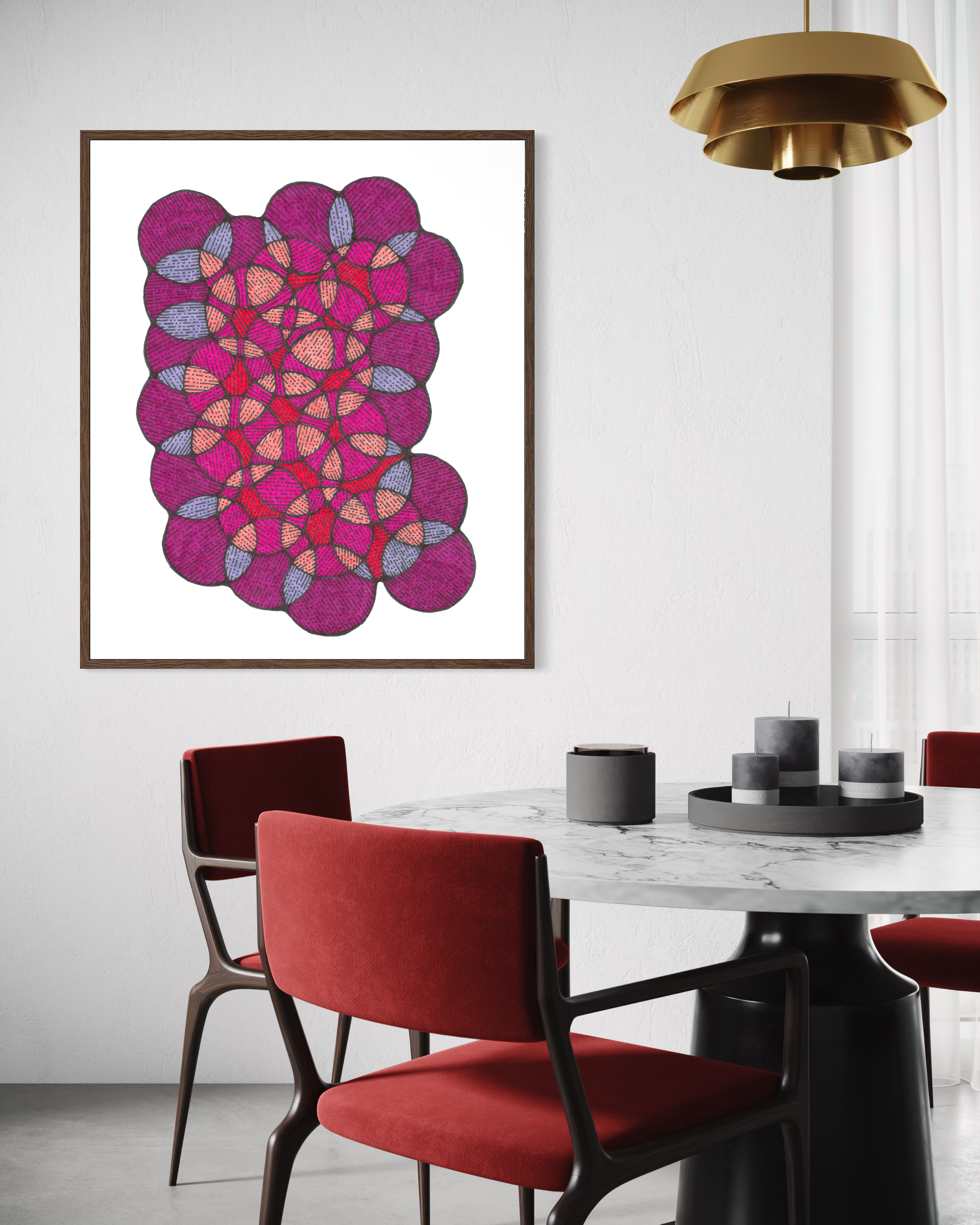 Erato displayed in an interior setting