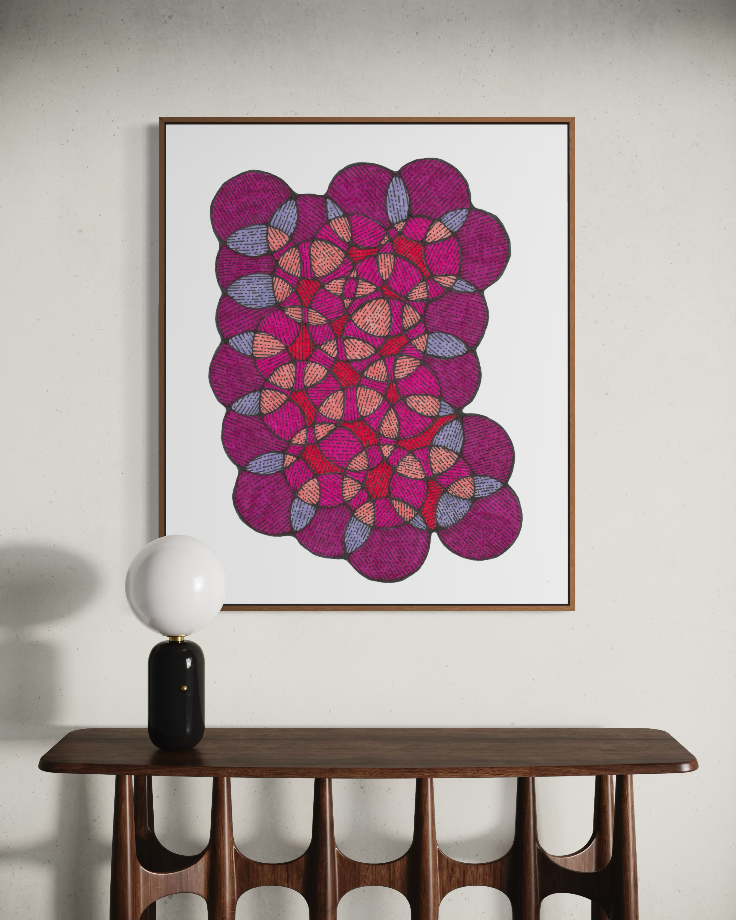 Erato displayed in an interior setting